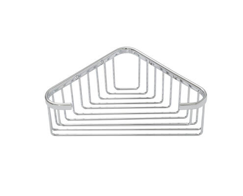 Jabonera Triangular Latón Cromado
